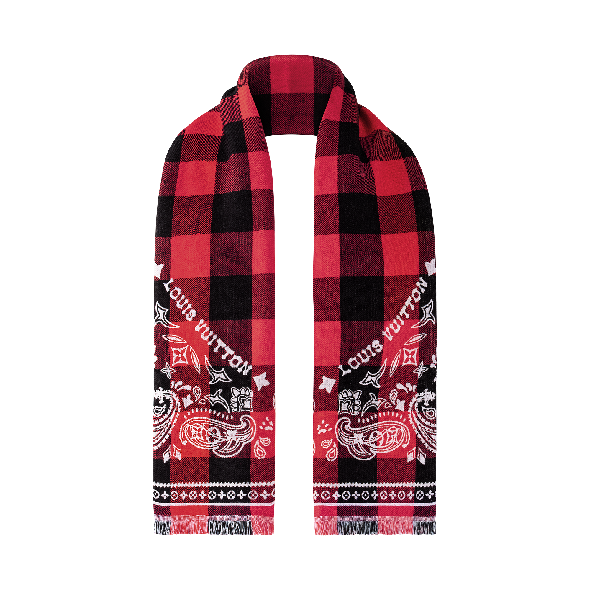 Damier Buffalo Stole S00 - Accessories | LOUIS VUITTON